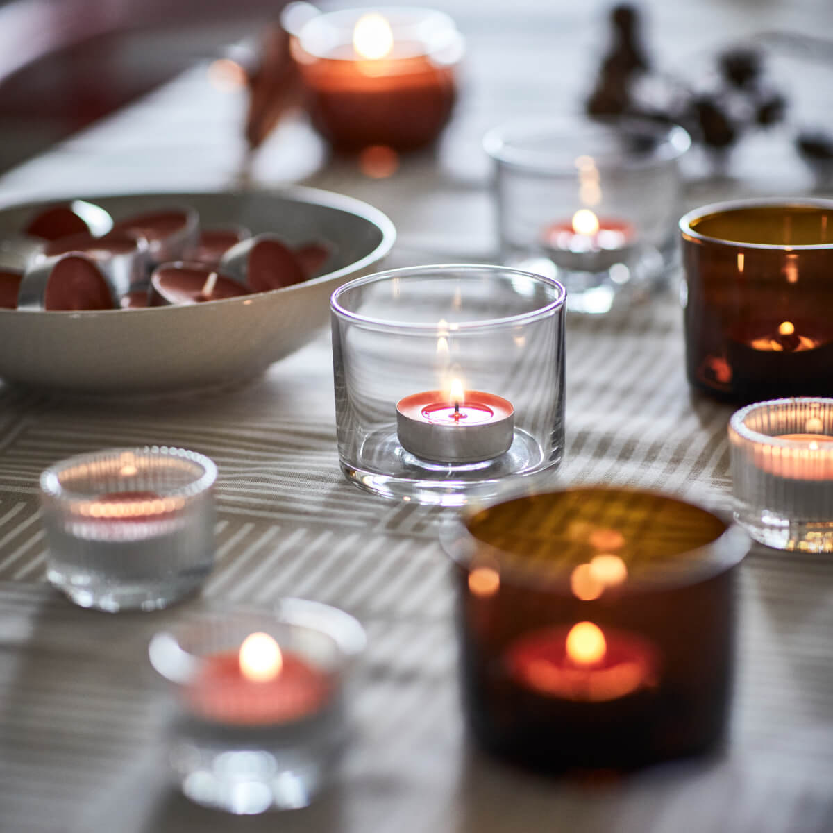 3 New IKEA Fall Collections for Food Preserving, Halloween, and Table Settings 12 IKEA_HOSTAGILLE_ljuslykta_PH205878