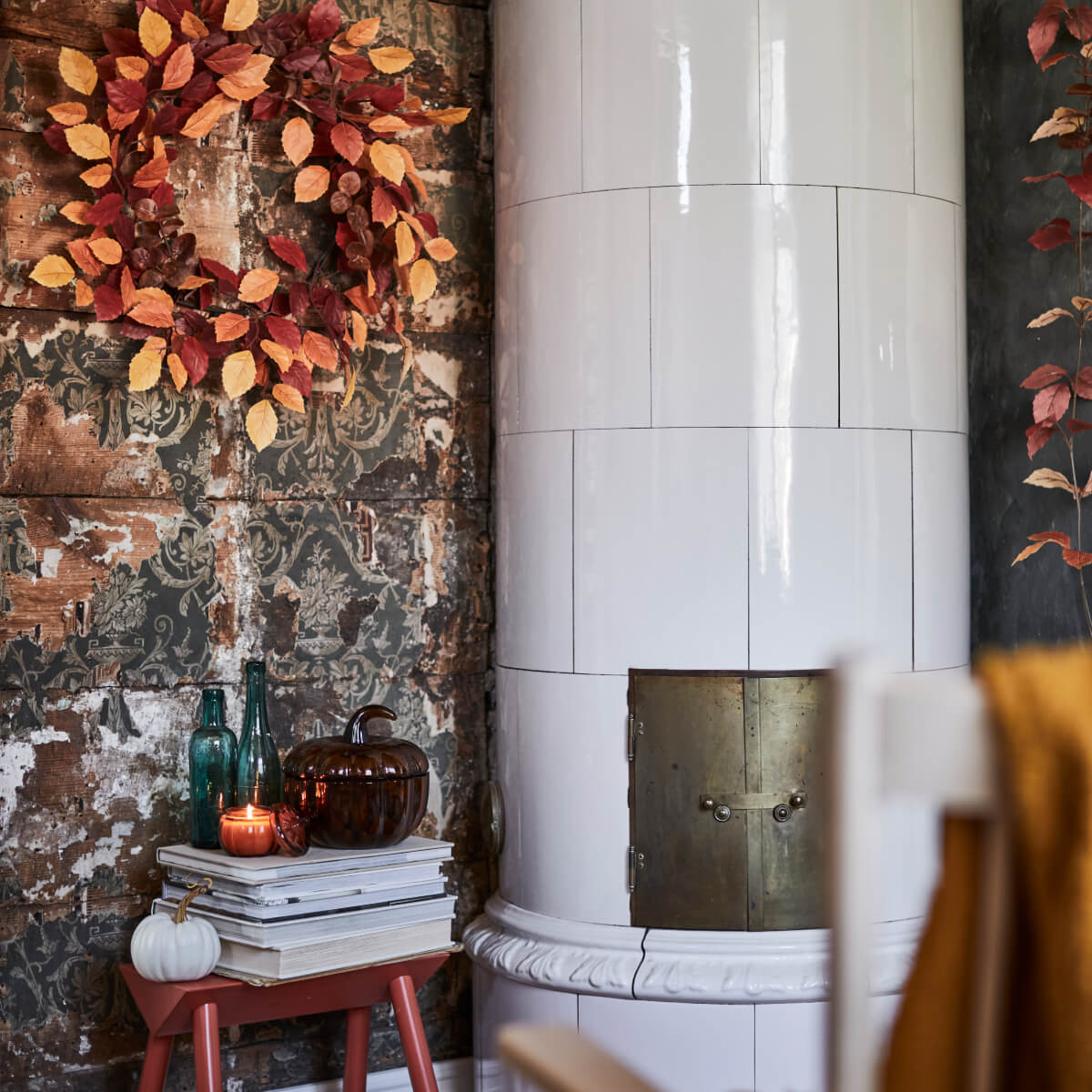 3 New IKEA Fall Collections for Food Preserving, Halloween, and Table Settings 4 IKEA_HOSTAGILLE_wreath