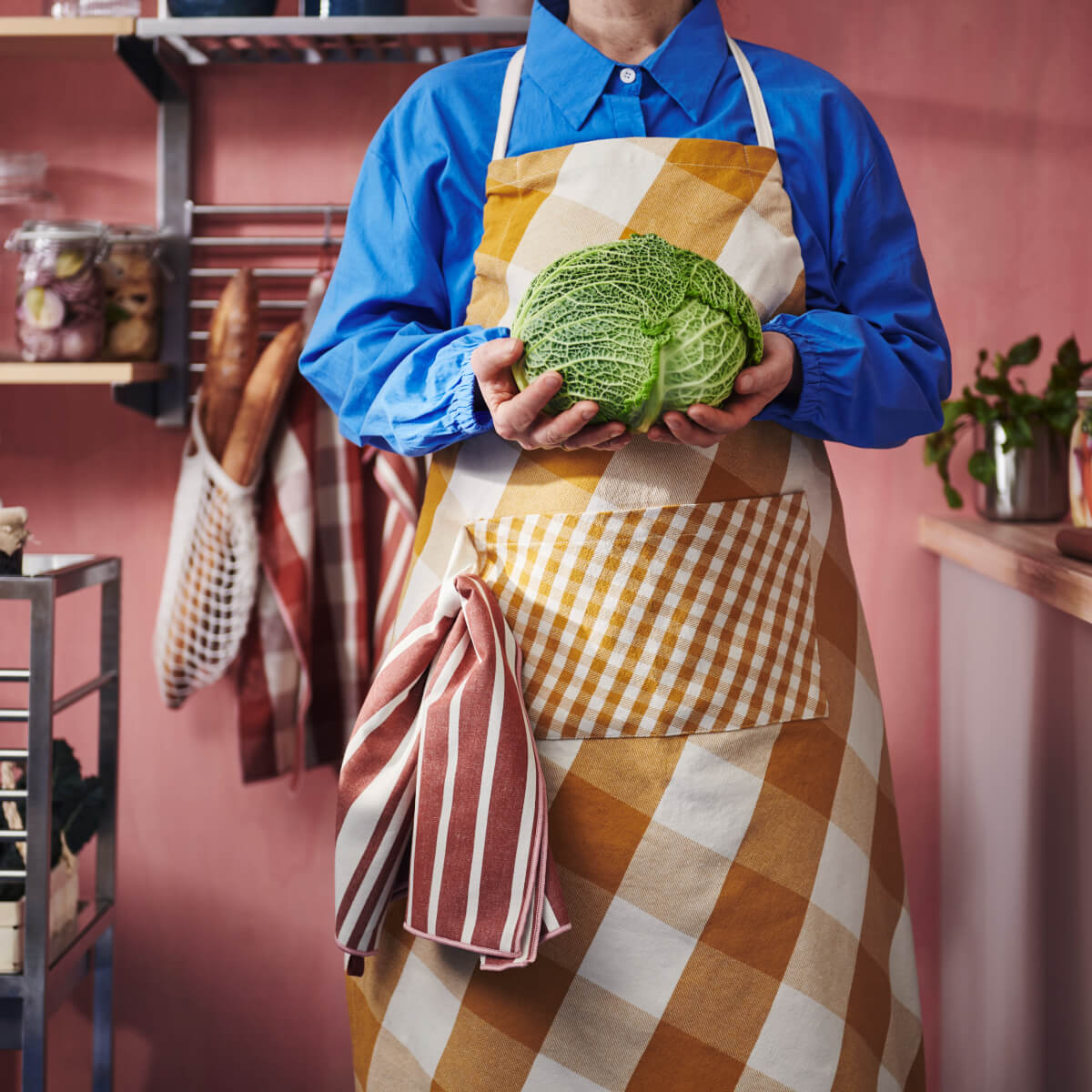 3 New IKEA Fall Collections for Food Preserving, Halloween, and Table Settings 23 IKEA_KOSSEBAR_apron