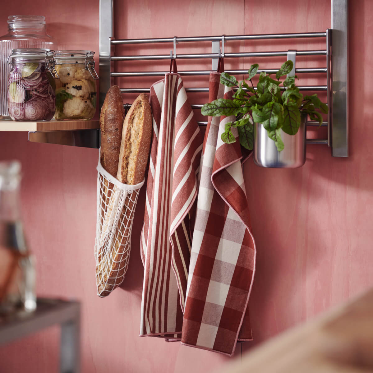 3 New IKEA Fall Collections for Food Preserving, Halloween, and Table Settings 24 IKEA_KOSSEBAR_kitchen towel