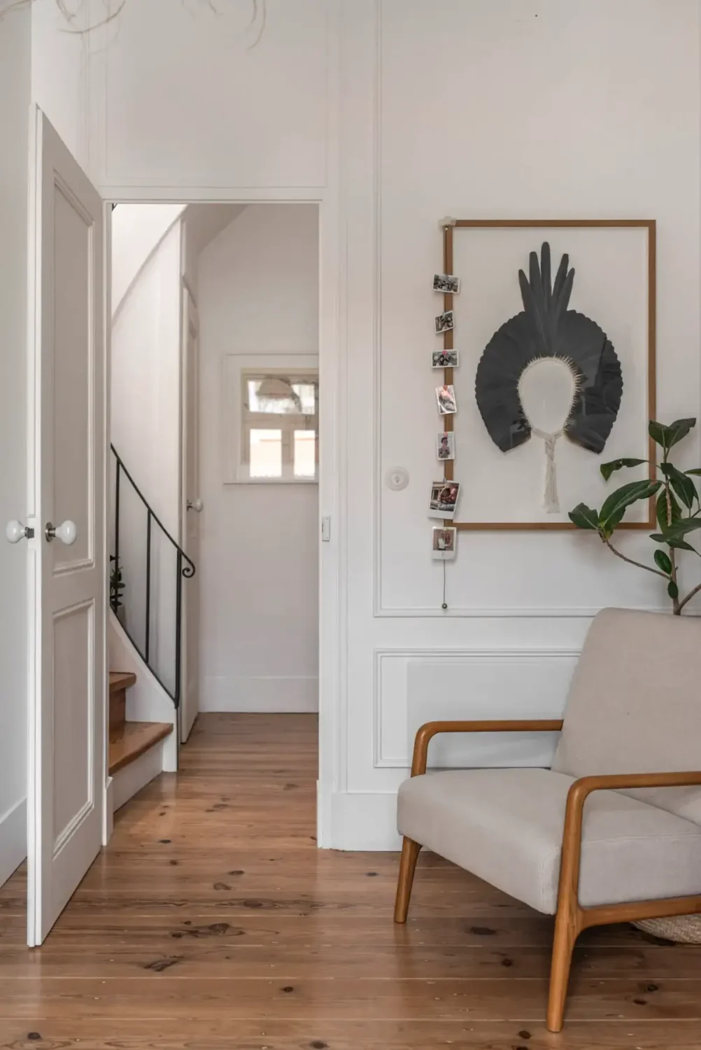 A Light-Filled Duplex Apartment in a Classical Lisbon Building 9 bedroom detail