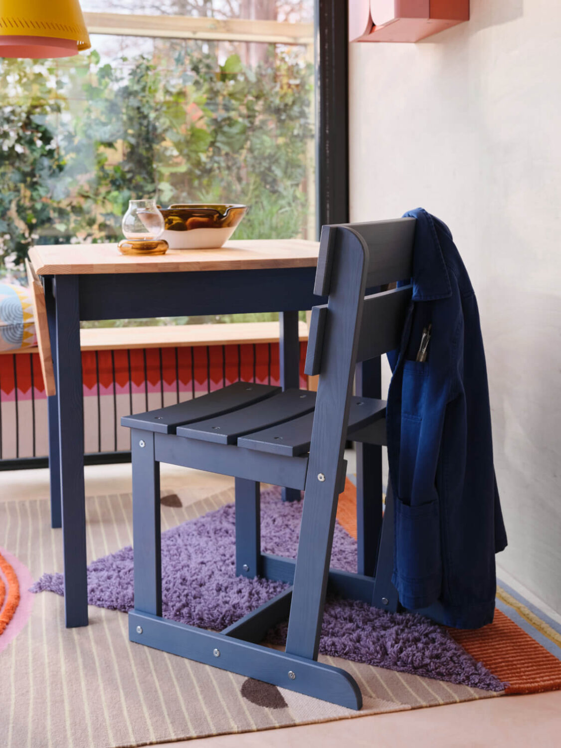 IKEA OMMJÄNGE: A Modern Collection Inspired by Swedish Folklore 14 blue-chair-ikea-OMMJÄNGE-collection-nordroom