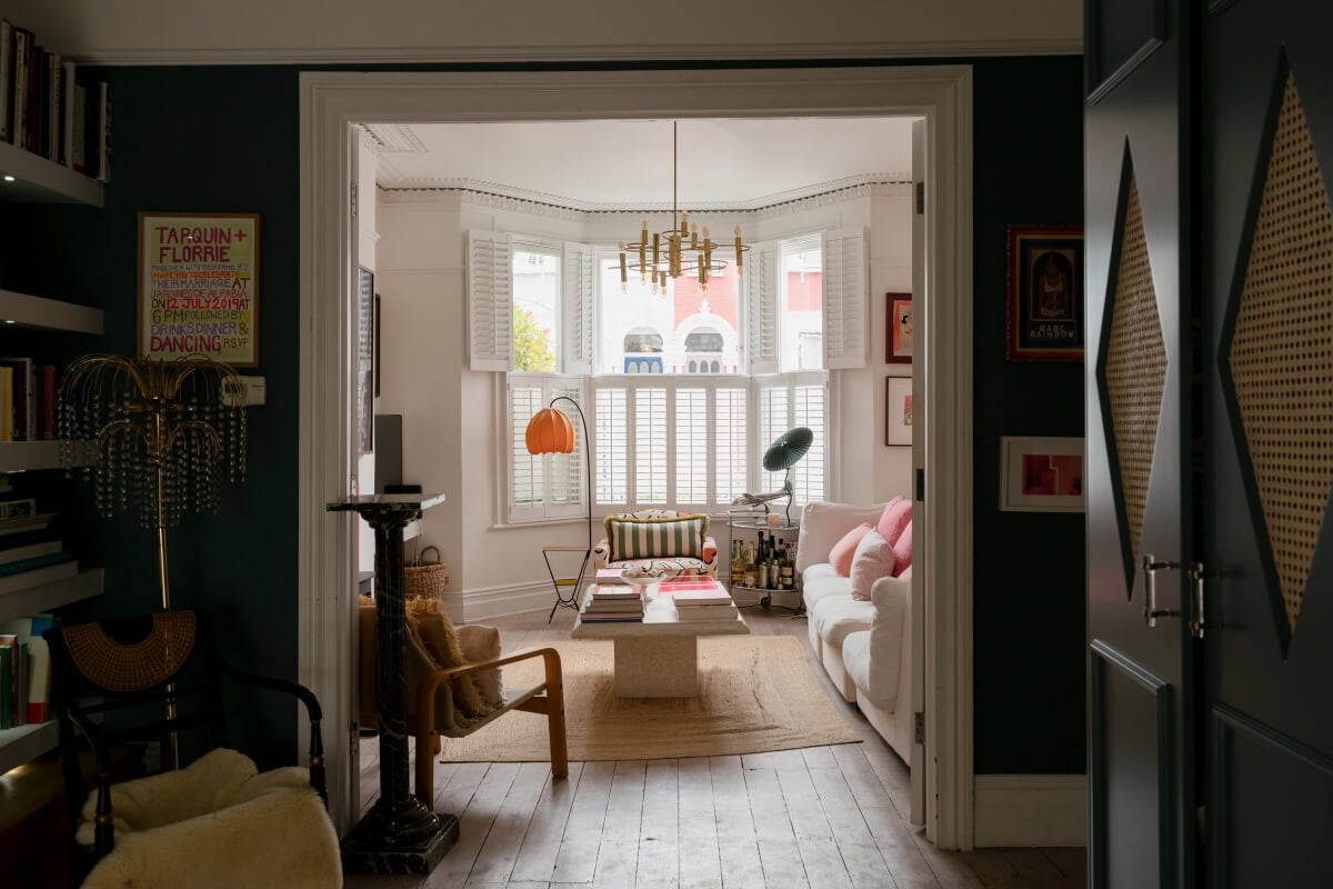 A Victorian Family House with a Tuscan-Inspired Kitchen Extension 1 double living room bay window