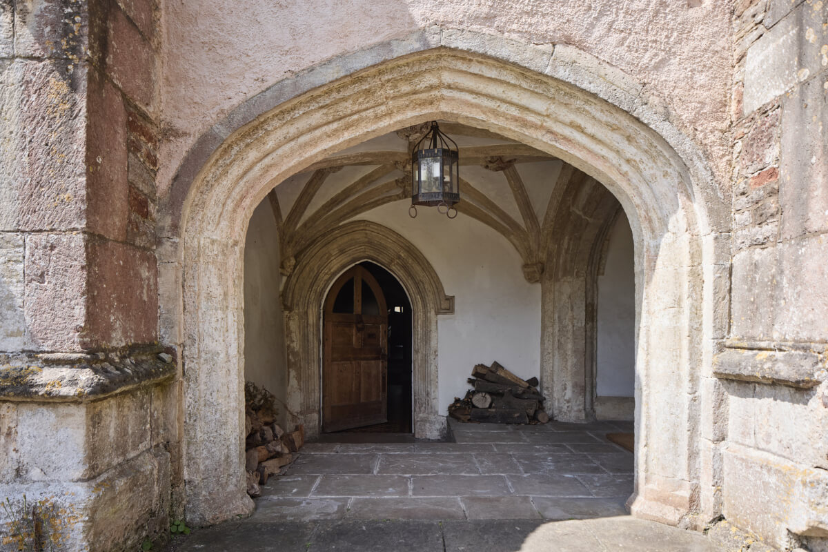 Unique Rooms and Historic Splendor in a Medieval English Country House 2 entry medieval manor