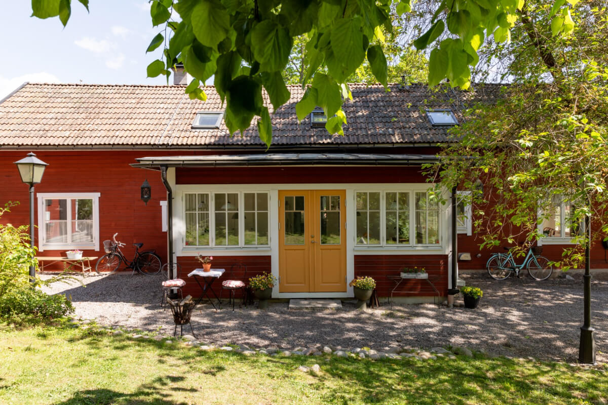 An Idyllic 18th Century Cottage with a Charming Garden 45 exterior swedish home