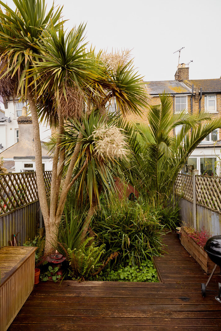 Cozy Living Spaces and Limewash Walls in an Artist's English Home 24 garden