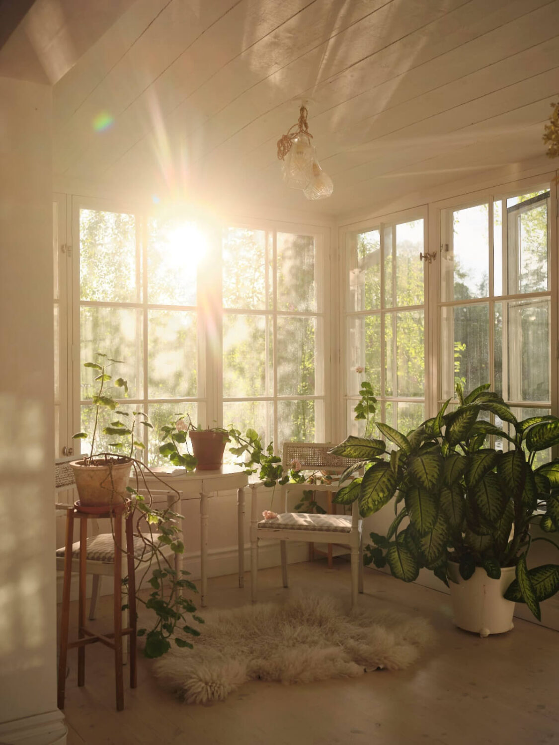 This Extended 19th Century Lakeside House is a Green Oasis in the City 12 garden room lakeside home