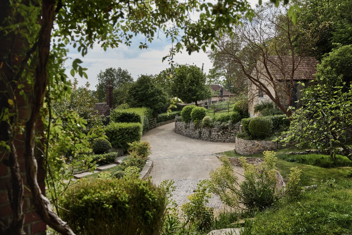 Unique Rooms and Historic Splendor in a Medieval English Country House 26 grounds medieval manor england