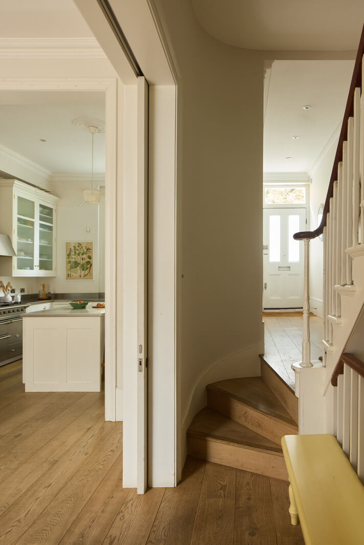 Light-Filled Interiors in a Grand Early Victorian House in Notting Hill 15 hall