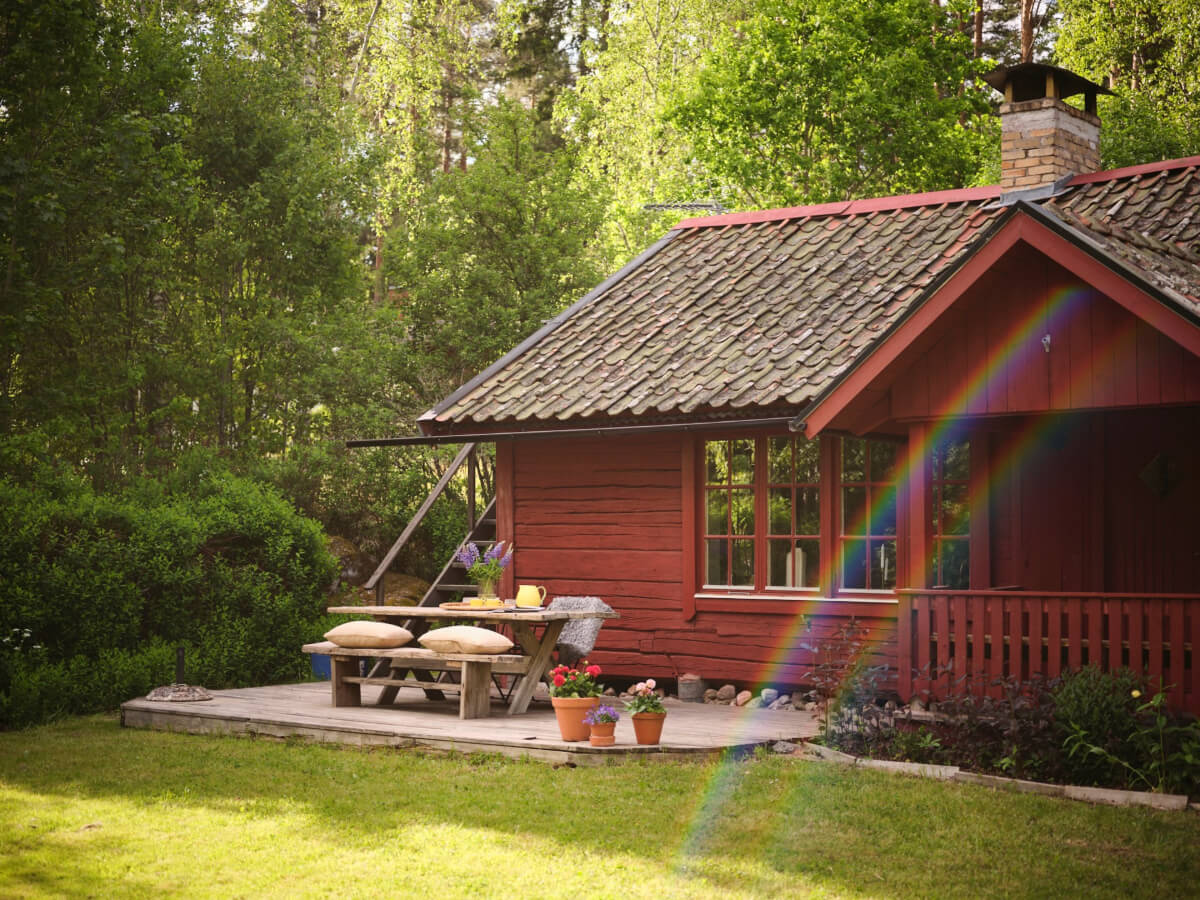 A Charming, Extended 19th-Century Log House in Sweden 36 log cabin sweden