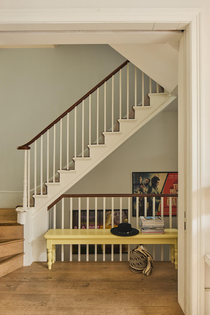 Light-Filled Interiors in a Grand Early Victorian House in Notting Hill 16 staircase