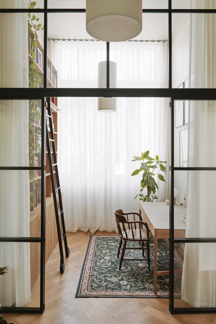 Best of 2025: Home Offices 4 steel framed glass wall home office bookcases