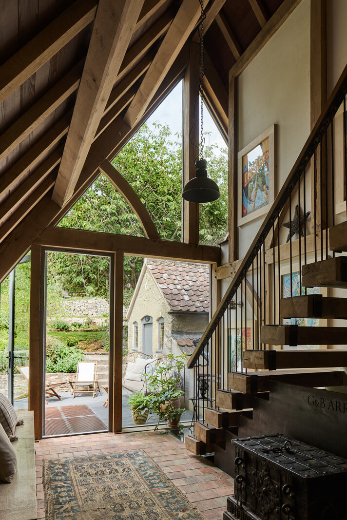 Best of 2025: Hallways 41 terracotta floor garden room