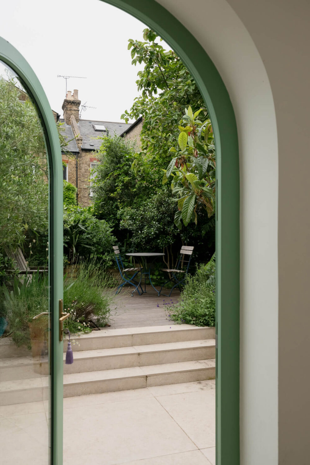 A Victorian Family House with a Tuscan-Inspired Kitchen Extension 13 view-into-garden