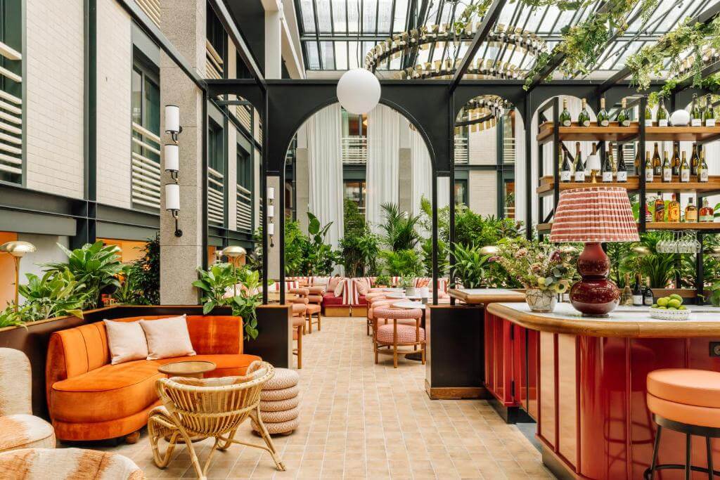 Where To Stay in the Latin Quarter of Paris 10 bar restaurant hotel jardin de verre by locke Where To Stay in the Latin Quarter of Paris