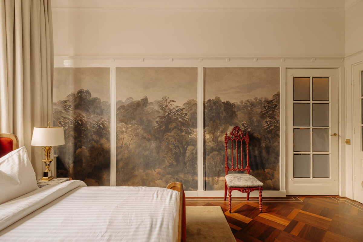 A Luxurious Parisian-Inspired Apartment in Amsterdam 16 bedroom decorative wall paneling
