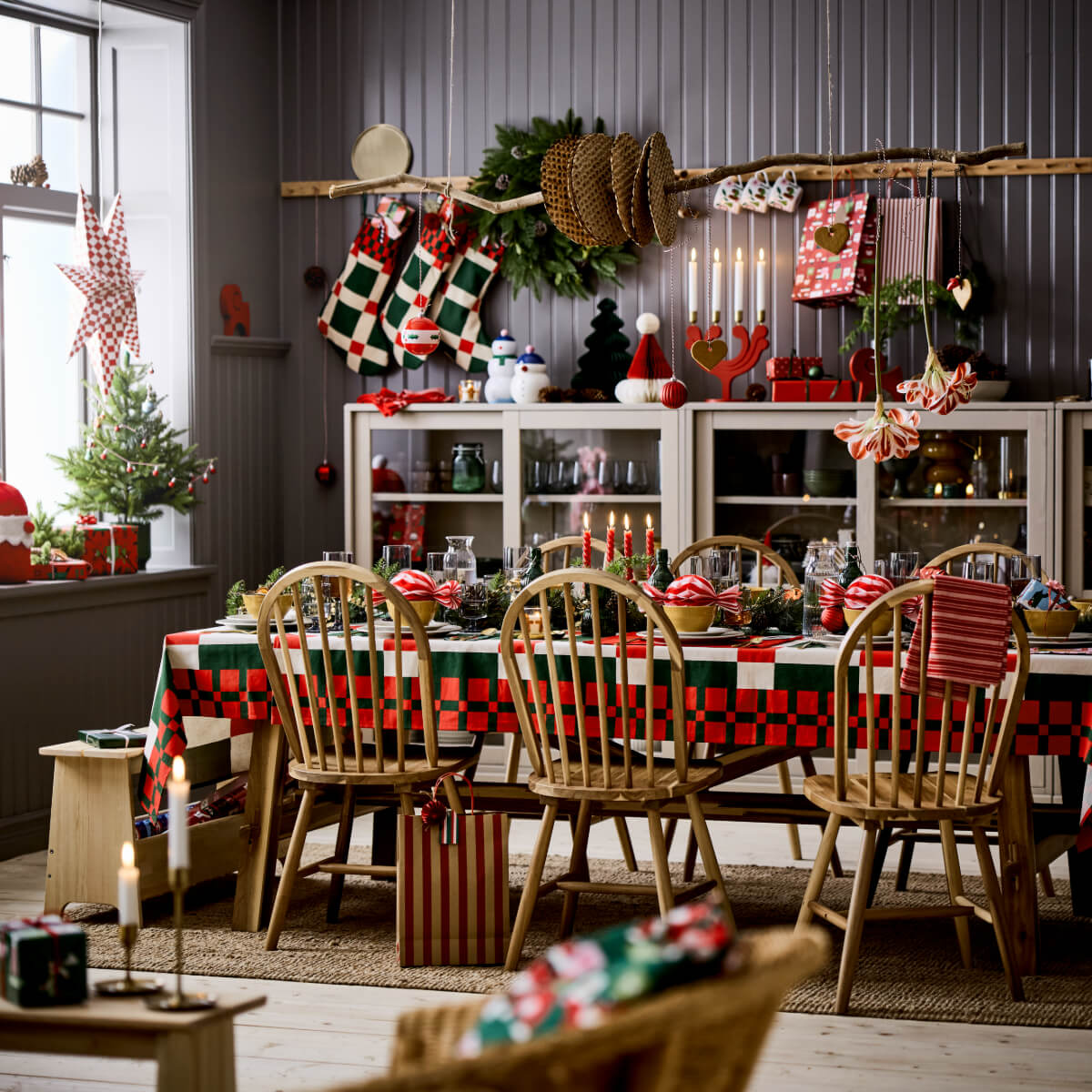 IKEA Catalogue 2026 + New IKEA Collections 21 cozy-rustic-table-setting-ikea-christmas-collection-2025-nordroom