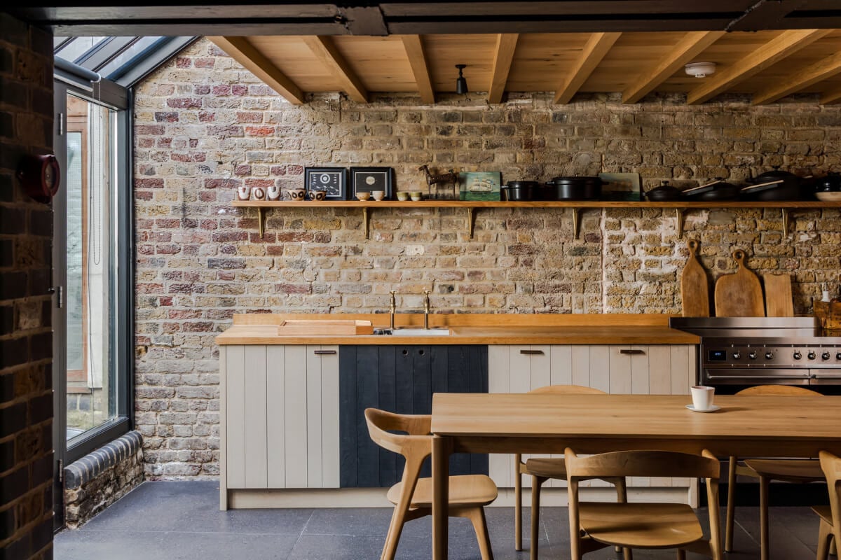 An Industrial Mews House with a Sebastian Cox deVOL Kitchen 8 devol sebastian cox kitchen mews house