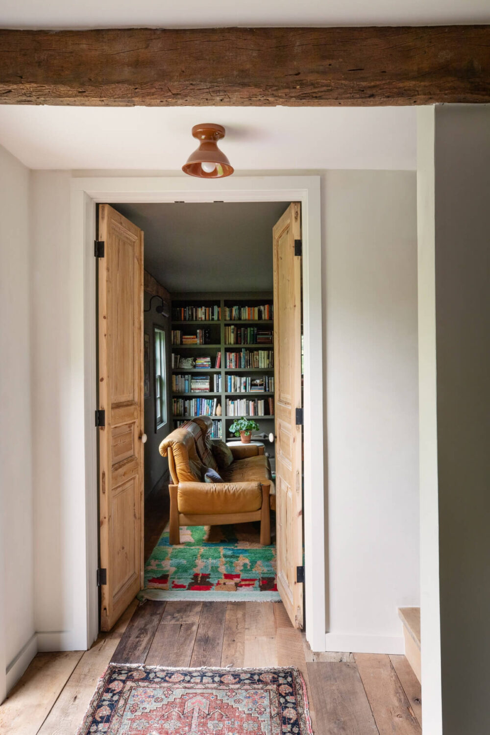 A Reimagined Farmhouse by Corbin Bernsen and Amanda Pays Lists for $4.6 Million 7 double wooden doors