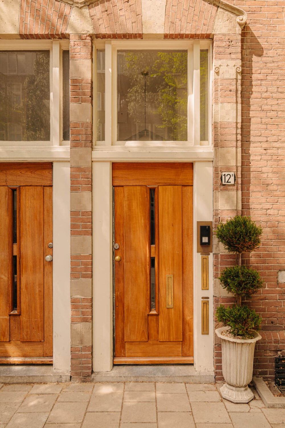 A Luxurious Parisian-Inspired Apartment in Amsterdam 27 front door amsterdam apartment
