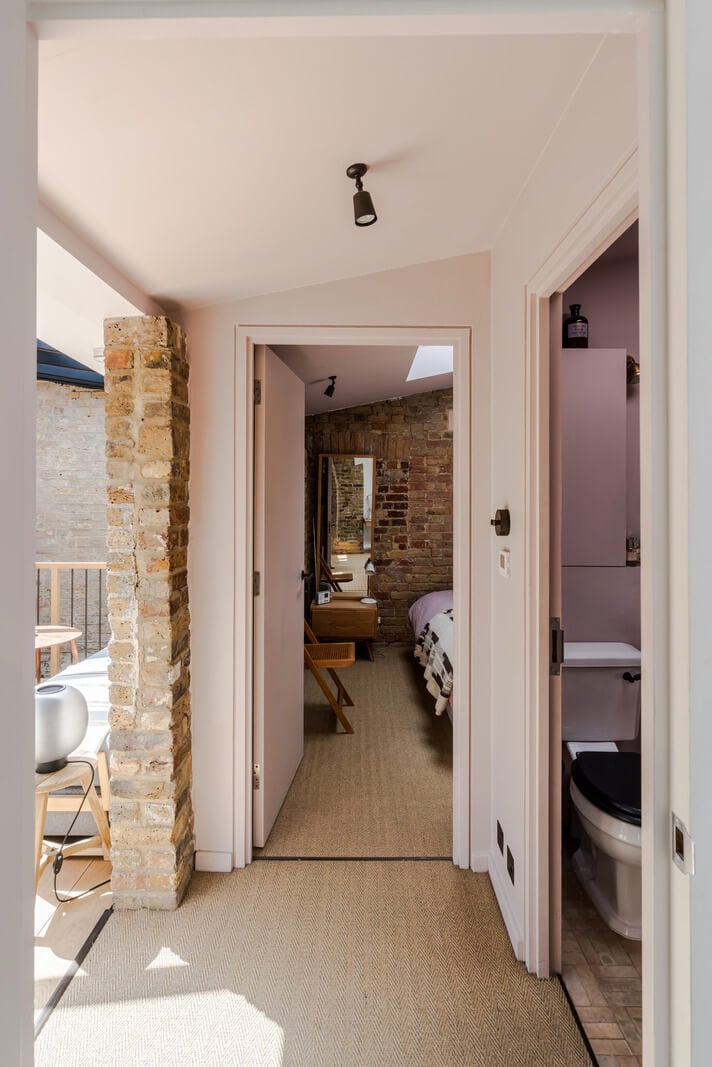 An Industrial Mews House with a Sebastian Cox deVOL Kitchen 21 hall bedrooms