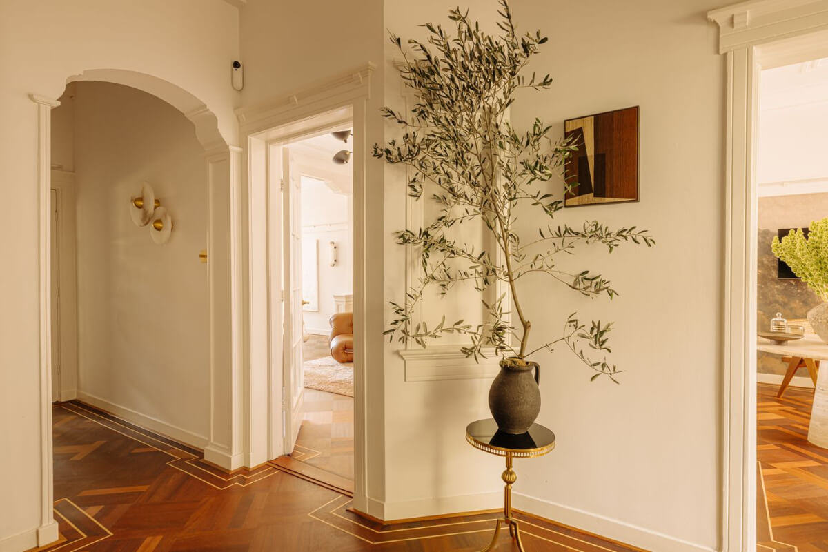 A Luxurious Parisian-Inspired Apartment in Amsterdam 26 hall period features