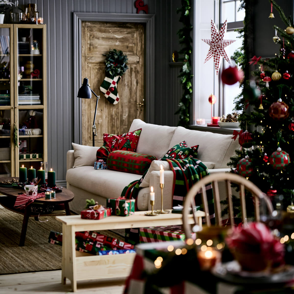 IKEA Christmas Collection 2025: Traditional Decor with a Modern Twist 15 living-room-ikea-christmas-collection-2025-nordroom