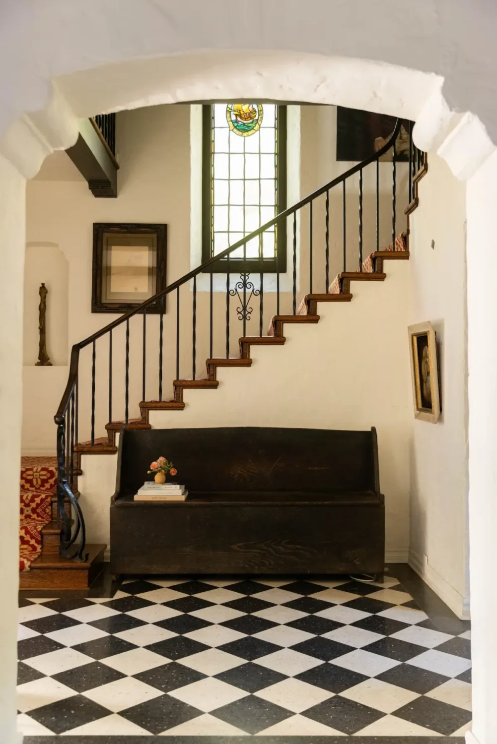 Aaron Paul Lists Spanish-Style Los Feliz Home with a Celebrity History 14 aaron-paul-lists-Spanish-style-Los-Feliz-house-nordroom20