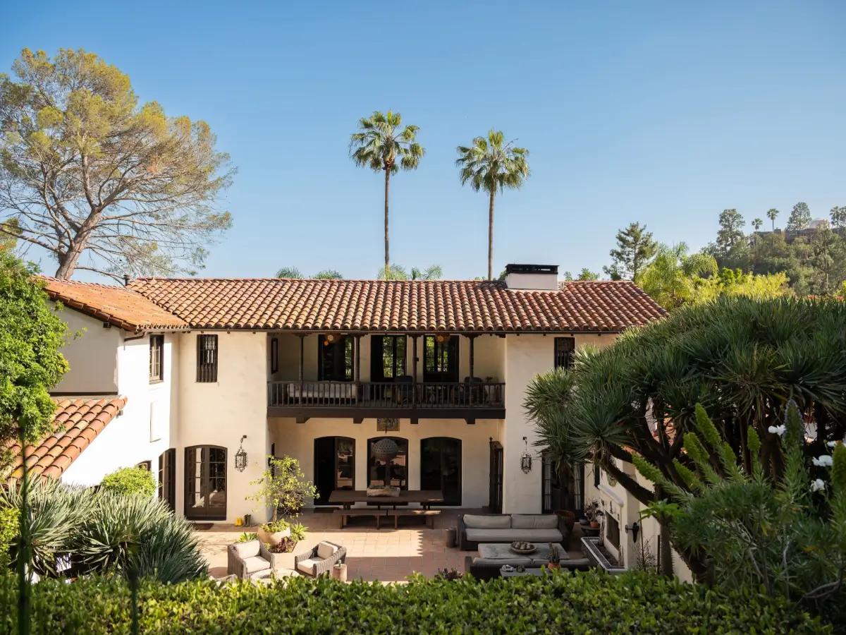 Aaron Paul Lists Spanish-Style Los Feliz Home with a Celebrity History 44 aaron paul lists Spanish style Los Feliz house nordroom3 Aaron Paul Lists Spanish-Style Los Feliz Home with a Celebrity History