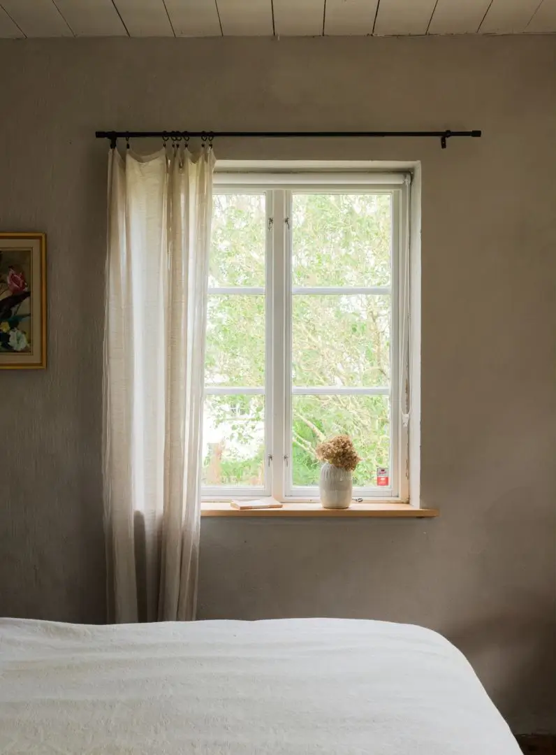 Historic Character and a deVOL Kitchen in a Swedish Country House 23 bedroom window