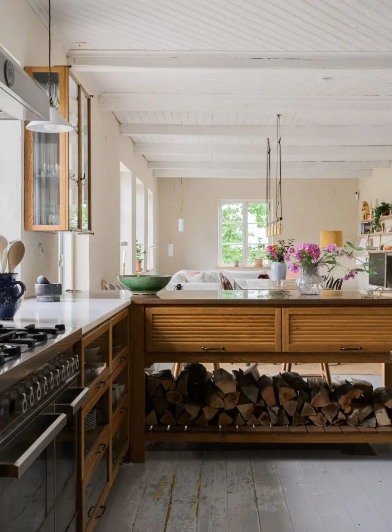 Historic Character and a deVOL Kitchen in a Swedish Country House 8 devol haberdasher kitchen detail