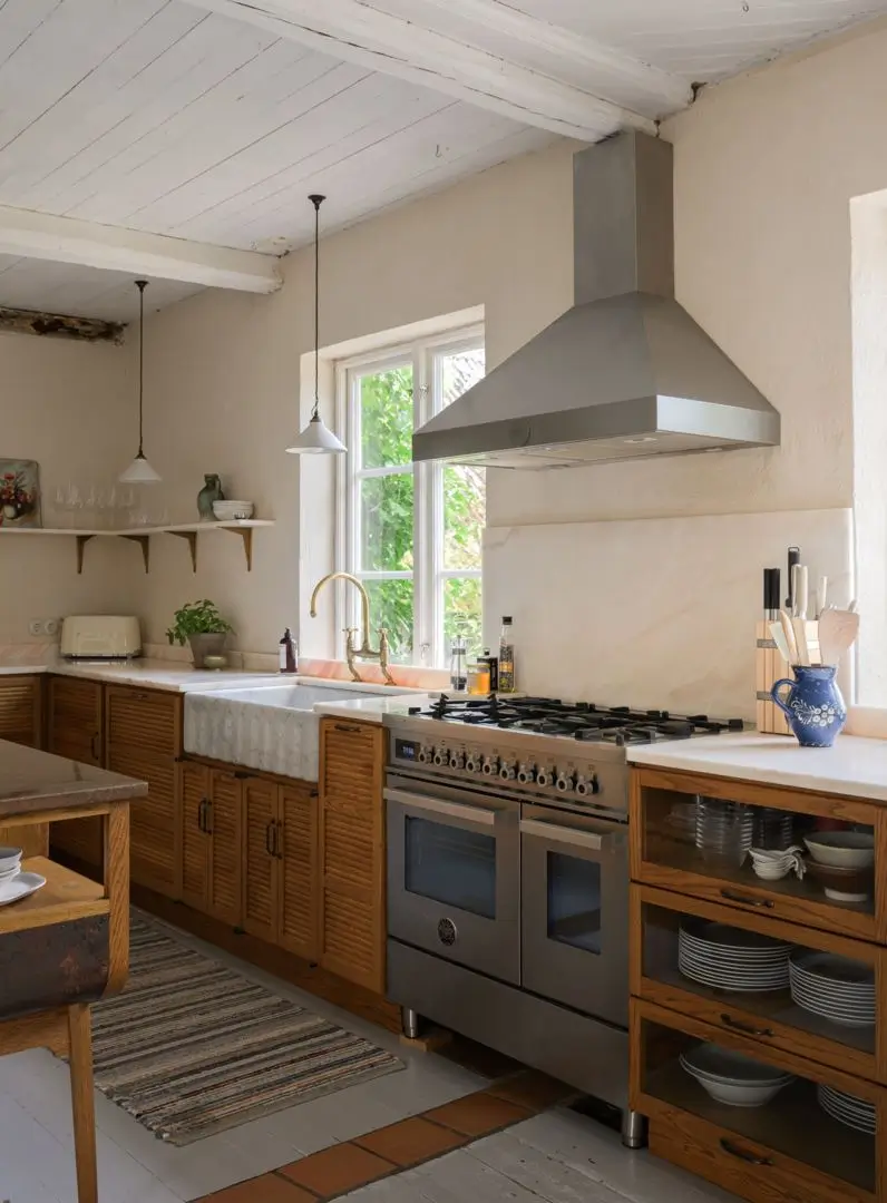 Historic Character and a deVOL Kitchen in a Swedish Country House 7 devol kitchen