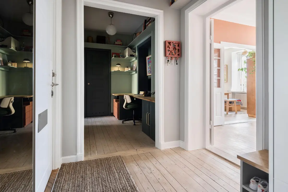 A Colorful 1920s Family Apartment in Sweden 19 c