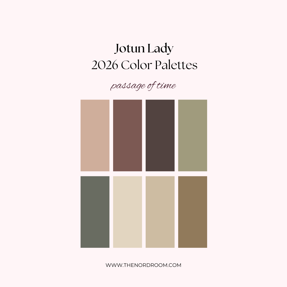 Jotun Lady Color Palette 2026: Soulful Spaces 3 jotun-lady-passage-of-time-color-palette-2026-nordroom