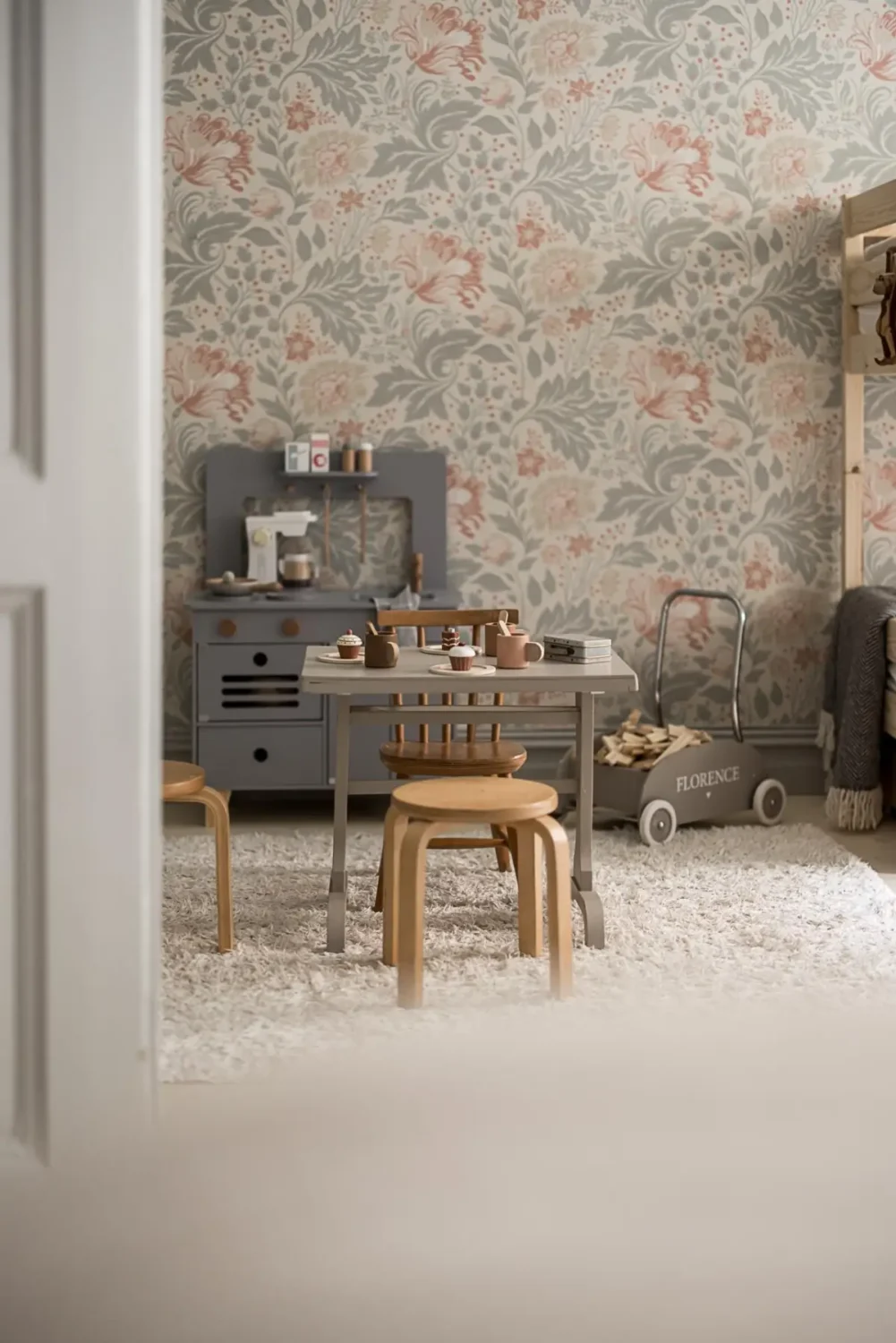 Classic Period Elements in a Comfortable Two-Bedroom Apartment 16 kids room play area