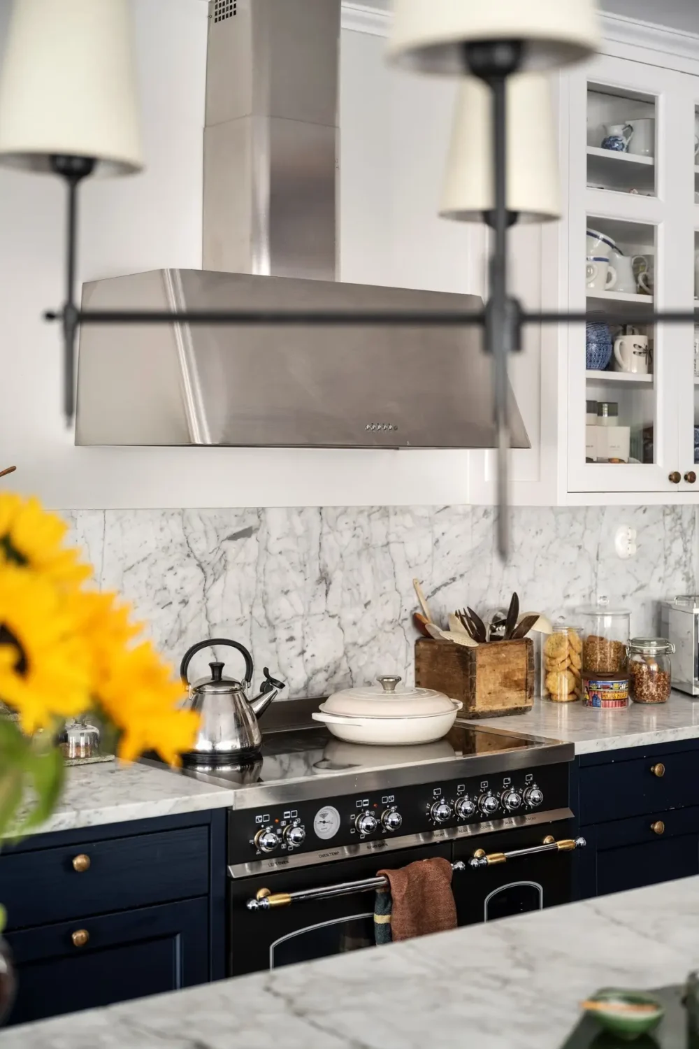 Scandinavian Design Meets The Hamptons in a Swedish Country House 15 kitchen detail