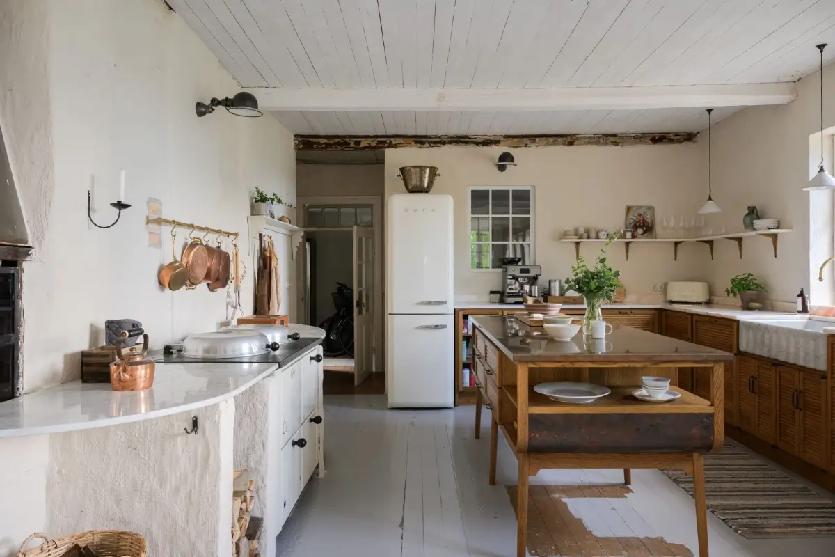 Historic Character and a deVOL Kitchen in a Swedish Country House 13 kitchen swedish country house