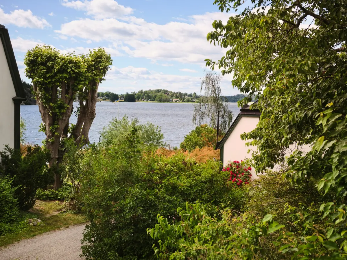 A Colorful Family Home in an Old Gardener's Cottage in Sweden 45 lake view