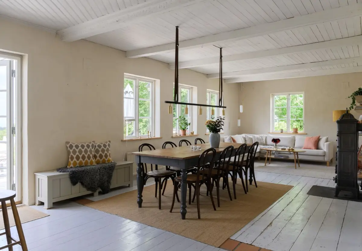 Historic Character and a deVOL Kitchen in a Swedish Country House 16 large table Historic Character and a deVOL Kitchen in a Swedish Country House