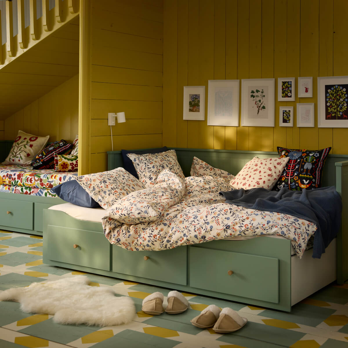 Best of 2025: Bedrooms 58 IKEA-HEMNES-daybed-green