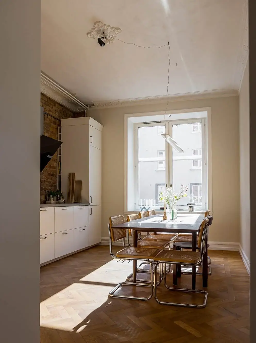 Exposed Brick and Bright Color Pops in a Malmö Apartment 8 b10 Exposed Brick and Bright Color Pops in a Malmö Apartment