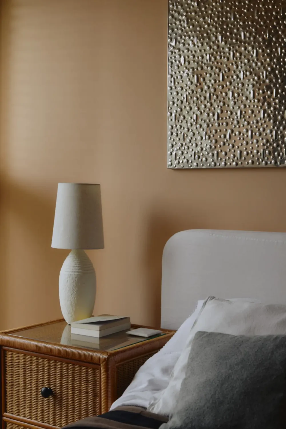 Modern Craftsmanship and Historic Charm in a London Home 19 bedroom nightstand
