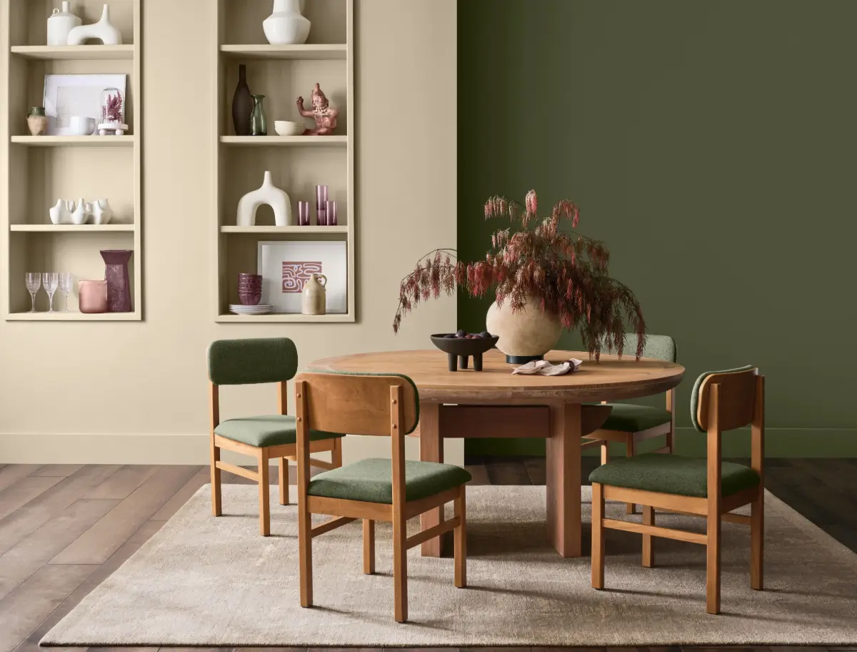 Universal Khaki: Sherwin-Williams’ 2026 Color of the Year Is a Grounded Neutral For the Future 5 hgtv-home-sherwin-williams-color-year-2026-nordroom