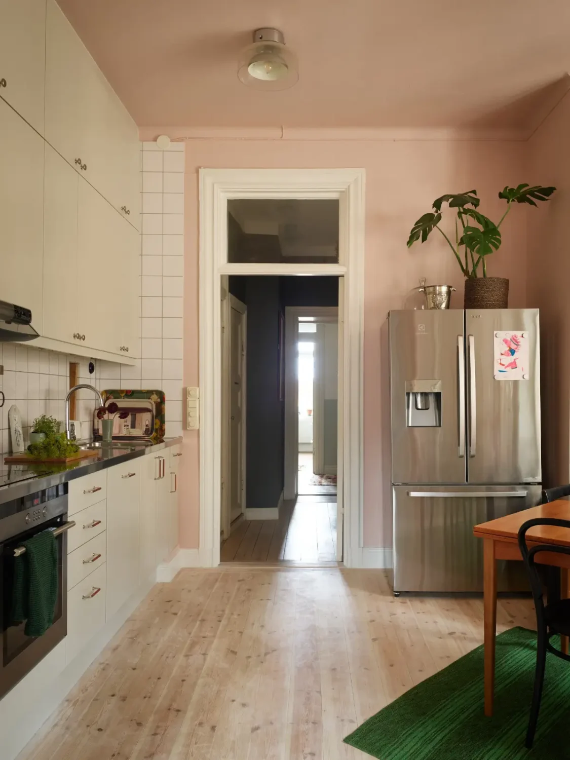 A Spacious Family Apartment with Original Details in Stockholm 17 c