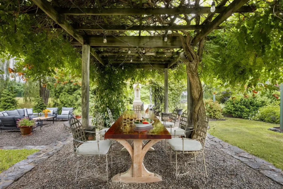 A Beautiful Gothic Revival Retreat in the Hudson Valley 46 peary-homestead55