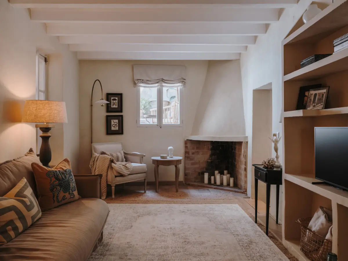 A Deià Home with Historic Character, Natural Materials, and a Charming Terrace 18 1800s-home-deia-mallorca-nordroom37