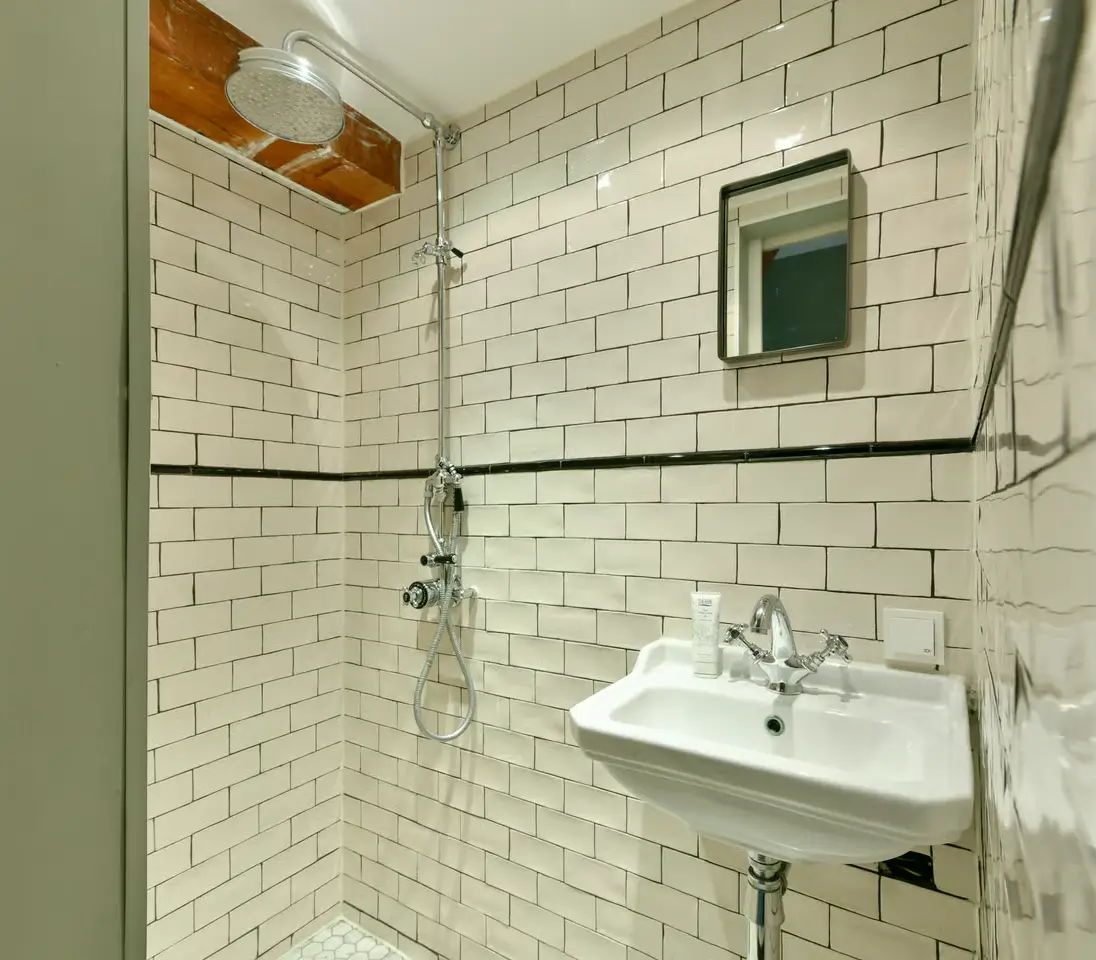 A Spacious Loft Apartment in a Converted Amsterdam Grain Warehouse 22 amsterdam warehouse apartment exposed beams nordroom2 A Spacious Loft Apartment in a Converted Amsterdam Grain Warehouse