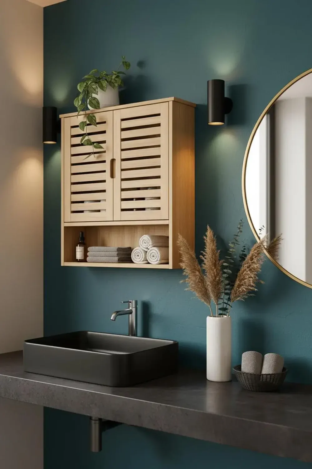 30 Smart Storage Etsy Finds to Transform Your Small Bathroom 8 bathroom cabinet etsy 30 Smart Storage Etsy Finds to Transform Your Small Bathroom
