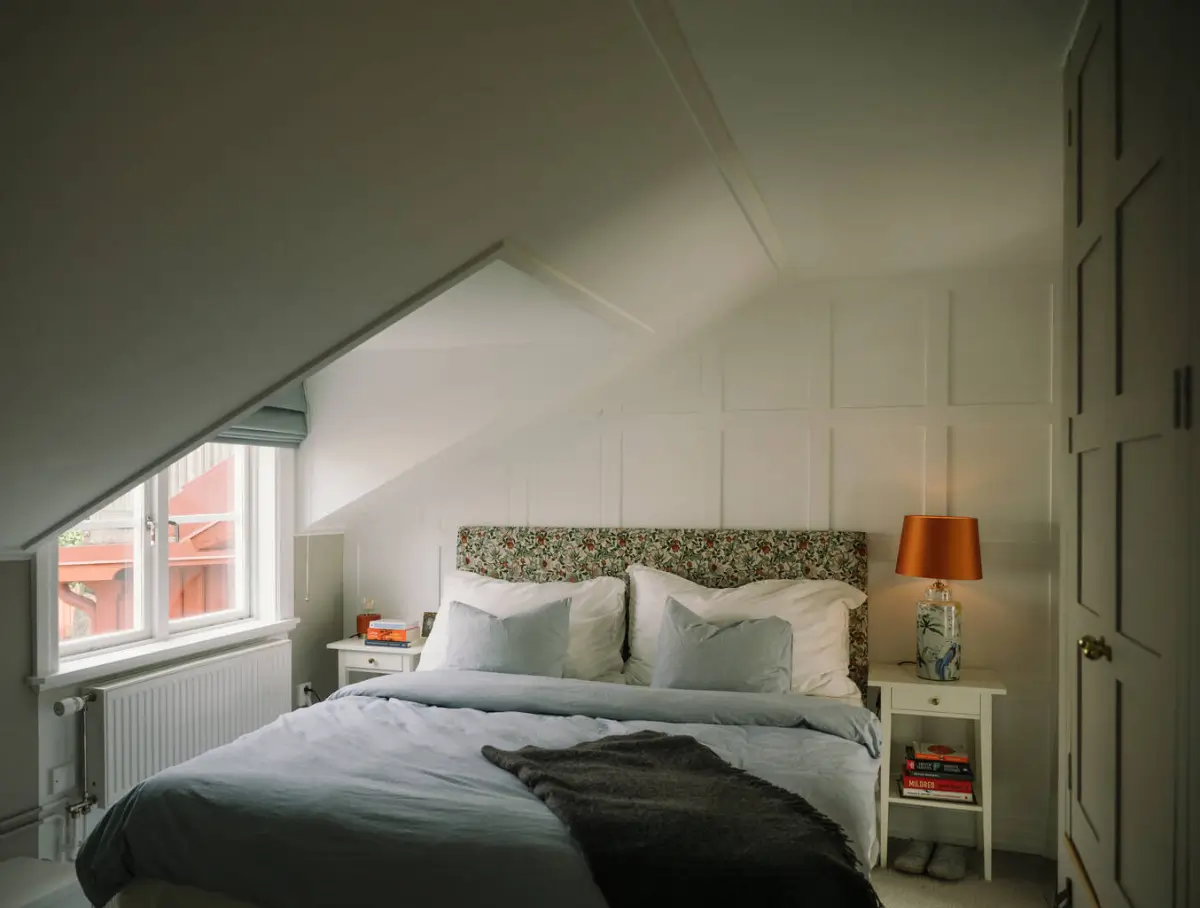 A Fairytale Home and Garden with Views of Gripsholm Castle in Sweden 34 charming-courtyard-family-home-sweden-nordroom31red-house-william-morris