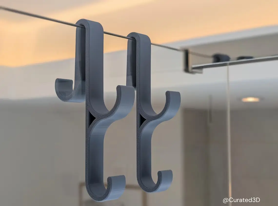 30 Smart Storage Etsy Finds to Transform Your Small Bathroom 26 double-hooks-small-bathroom-etsy-finds-nordroom